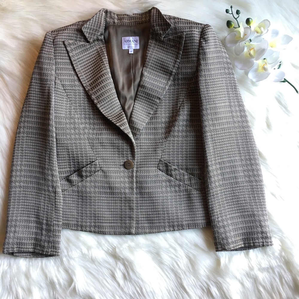 SOLD Armani Collezioni made in Italy blazer size